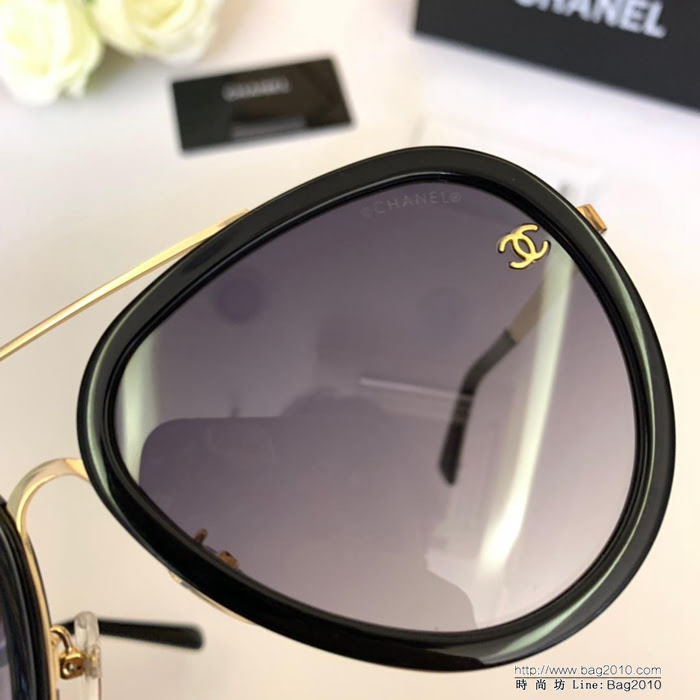 CHANEL香奈兒 CH4296 香粉必入 今年新款 雙C風格 女款太陽鏡  lly1603